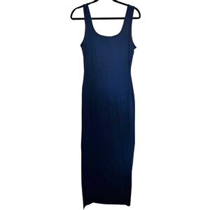 Bodycon Maxi Dress with Side Slit